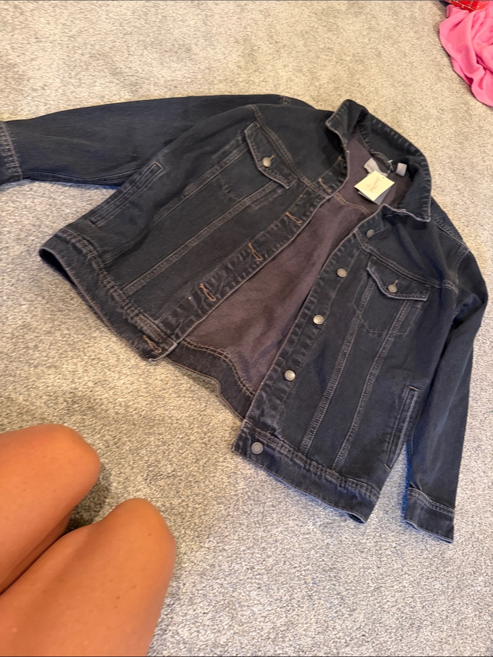 Universal Thread Dark Indigo Denim Jacket with Tag